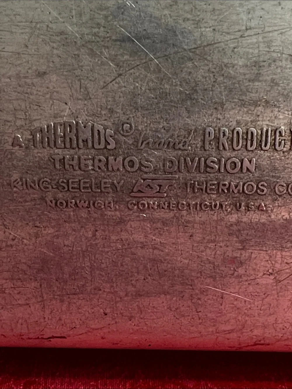 king seeley thermos vintage thermos